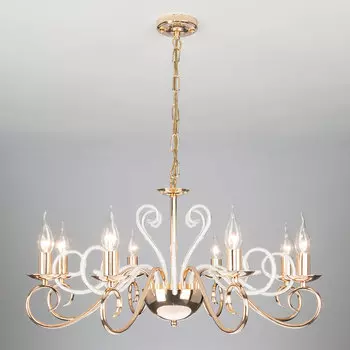 Подвесная люстра Eurosvet Silva 60090/8 золото