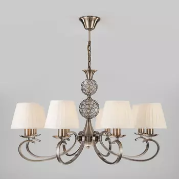 Подвесная люстра Eurosvet Tessa 60089/8 античная бронза