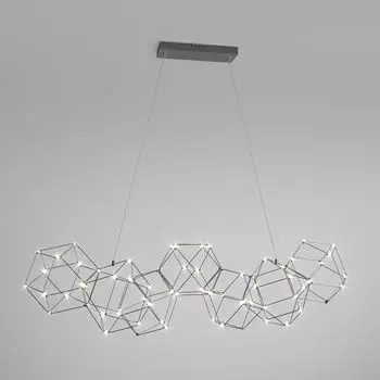 Подвесная люстра Eurosvet Uma 90168/7 черный жемчуг