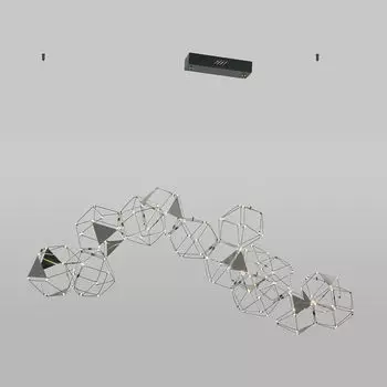 Подвесная люстра Eurosvet Uma 90368/14 черный жемчуг