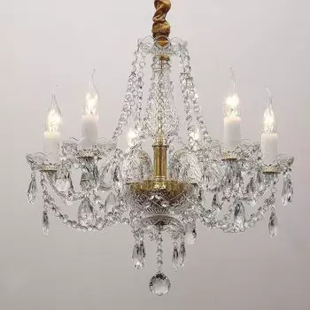 Подвесная хрустальная люстра Simone Favourite 1736-6P