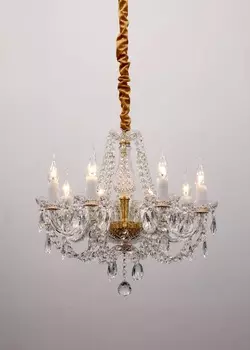 Подвесная хрустальная люстра Simone Favourite 1736-8P