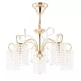 Подвесная хрустальная люстра Leona Freya FR1127-PL-05-G