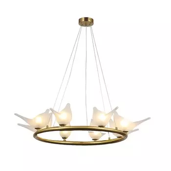 Подвесная люстра Gerhort G31213 G31213/8BRS WT