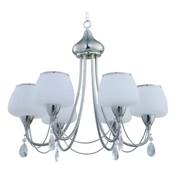 Подвесная люстра ID lamp Fort Collins 801/6-Whitechrome