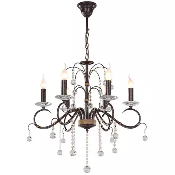 Подвесная люстра ID lamp Hampton 253/6-Blackplati