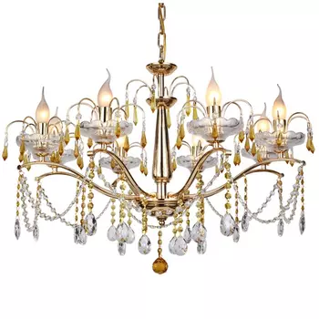 Подвесная люстра ID lamp High Point 258/8-Gold