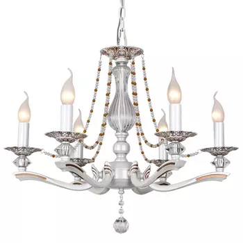 Подвесная люстра ID lamp Hollywood 259/6-Whiteplati