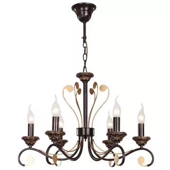 Подвесная люстра ID lamp Houston 261/6-Blackplati