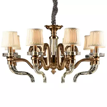 Подвесная люстра ID lamp Killeen 403/8-LEDOldbronze