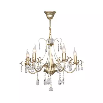 Подвесная люстра ID lamp Severiya 240/5-Oldbronze