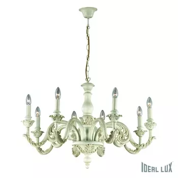 Подвесная люстра Ideal Lux Giglio GIGLIO SP8 BIANCO