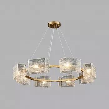 Подвесная люстра iLamp Dallas 2078-D890 BR