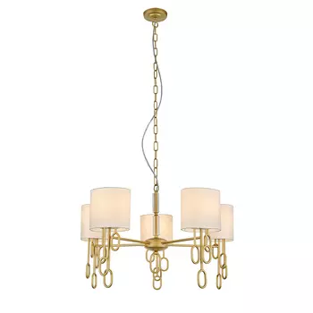 Подвесная люстра Indigo Amali V000479 13026/5P Gold