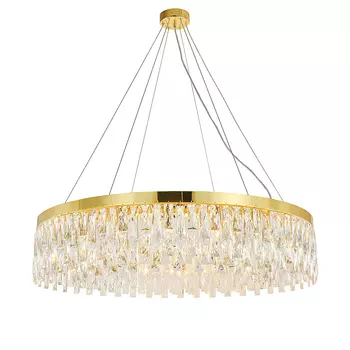 Подвесная люстра Indigo Anna V000496 12029/18P Gold