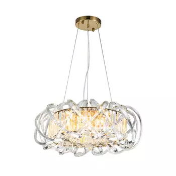 Подвесная люстра Indigo Braccia V000398 12007/6P Gold