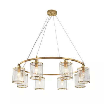 Подвесная люстра Indigo Dante V000406 13022/8P Brass