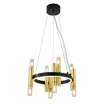 Подвесная люстра Indigo Fiamma V000106L 13027/8P Black