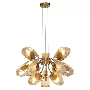 Подвесная люстра Indigo Fless 11033/12P Amber V000344