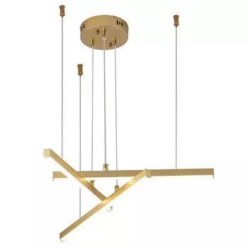 Подвесная люстра Indigo Paralleli V000085L 14017/3P Gold