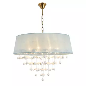 Подвесная люстра Indigo Tenerezza V000513 13029/8P Brass