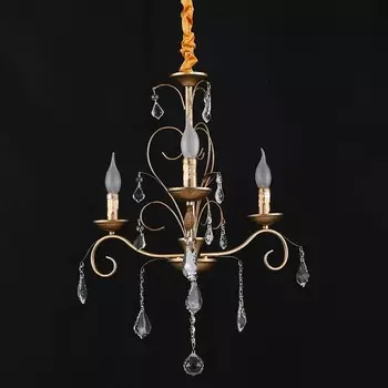 Подвесная люстра ЭкономСвет 15003 15003/3CF+GD WT