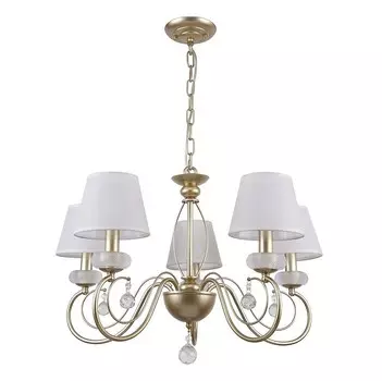 Подвесная люстра ЭкономСвет 15011 15011/5GD WT