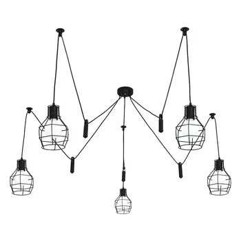 Подвесная люстра ЭкономСвет 41054 41054/5BK