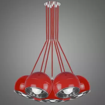 Подвесная люстра Kemar NAPO NP/7/G/R