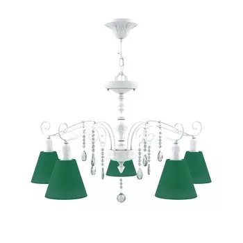 Подвесная люстра Lamp4You Provence E4-05-WM-LMP-O-29-CRL-E4-05-GR-DN