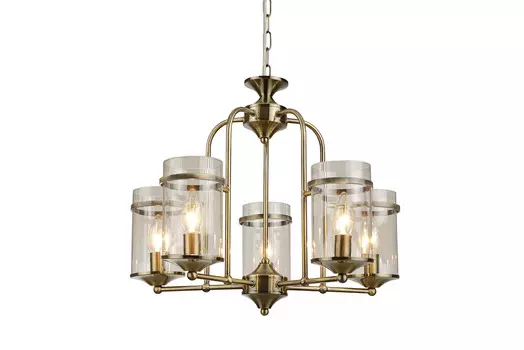 Подвесная люстра Lamplandia Quarto L1126-5 QUARTO, Е14*макс 40Вт