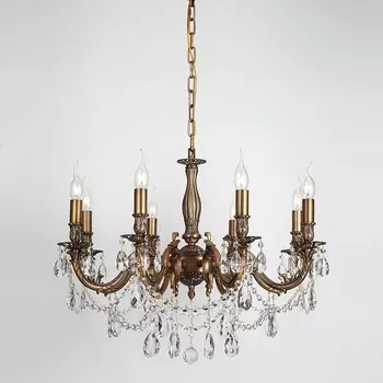 Подвесная хрустальная люстра Firenze Lucia Tucci FIRENZE 141.8 antique