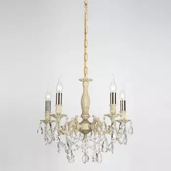 Подвесная хрустальная люстра Firenze Lucia Tucci FIRENZE 141.5 cream w