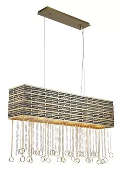 Подвесная люстра Lucia Tucci Perso PERSO 4930.6 gold-black