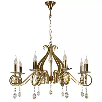 Подвесная люстра Lumien Hall Ауэрель 2031/8H-BRGD-CGN