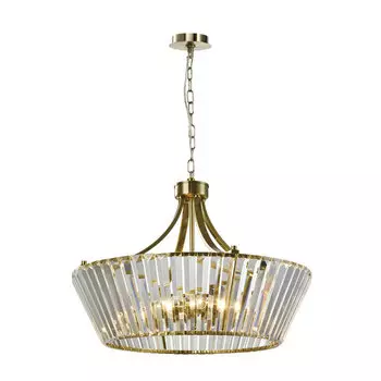 Подвесная люстра Lumien Hall Dzhasmin LH3052/8P-CO-CL