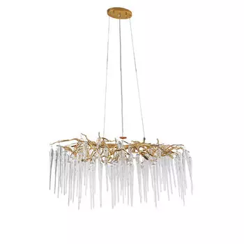 Подвесная люстра Lumien Hall Emelin LH3066/12PR-GD-CL