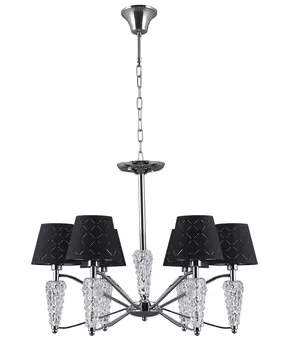 Подвесная люстра Lumien Hall Элисон 1016/6H-CR-BK