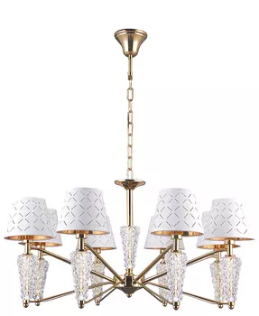 Подвесная люстра Lumien Hall Элисон 1016/8H-GD-WT