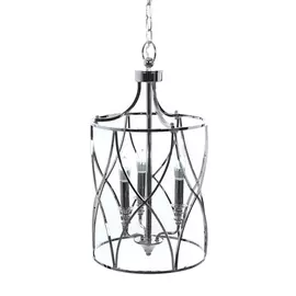 Подвесная люстра Lumina Deco Elmont LDP 1233-3 CHR