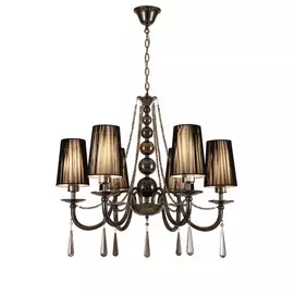 Подвесная люстра Lumina Deco Fabione LDP 1200-6 BK