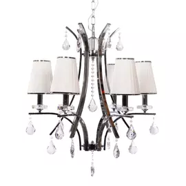 Подвесная люстра Lumina Deco LDP 66247-6 WT+CHR