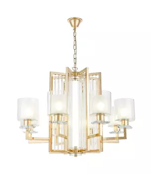 Подвесная люстра Lumina Deco Manhattan LDP 8012-8 F.GD