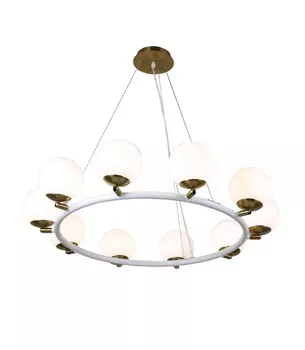 Подвесная люстра Lumina Deco Modica LDP 6032-10 WT+MD