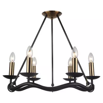 Подвесная люстра Lussole Roosevelt LSP-0212