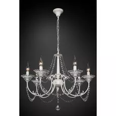 Подвесная люстра Максисвет 1-8431-7-WH+GL E14