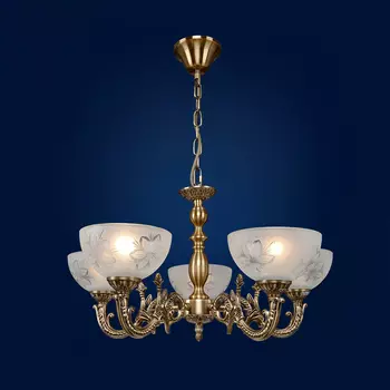 Подвесная люстра Максисвет 2-3930-5-AB E14