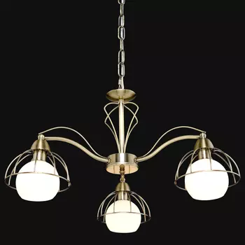 Подвесная люстра Максисвет 2-4154-3-AB E14