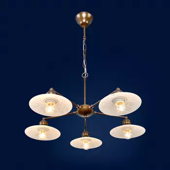 Подвесная люстра Максисвет 2-4240-5-BR E27