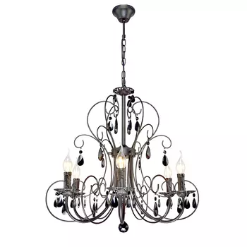 Подвесная люстра Максисвет 2-4306-6-BK E14